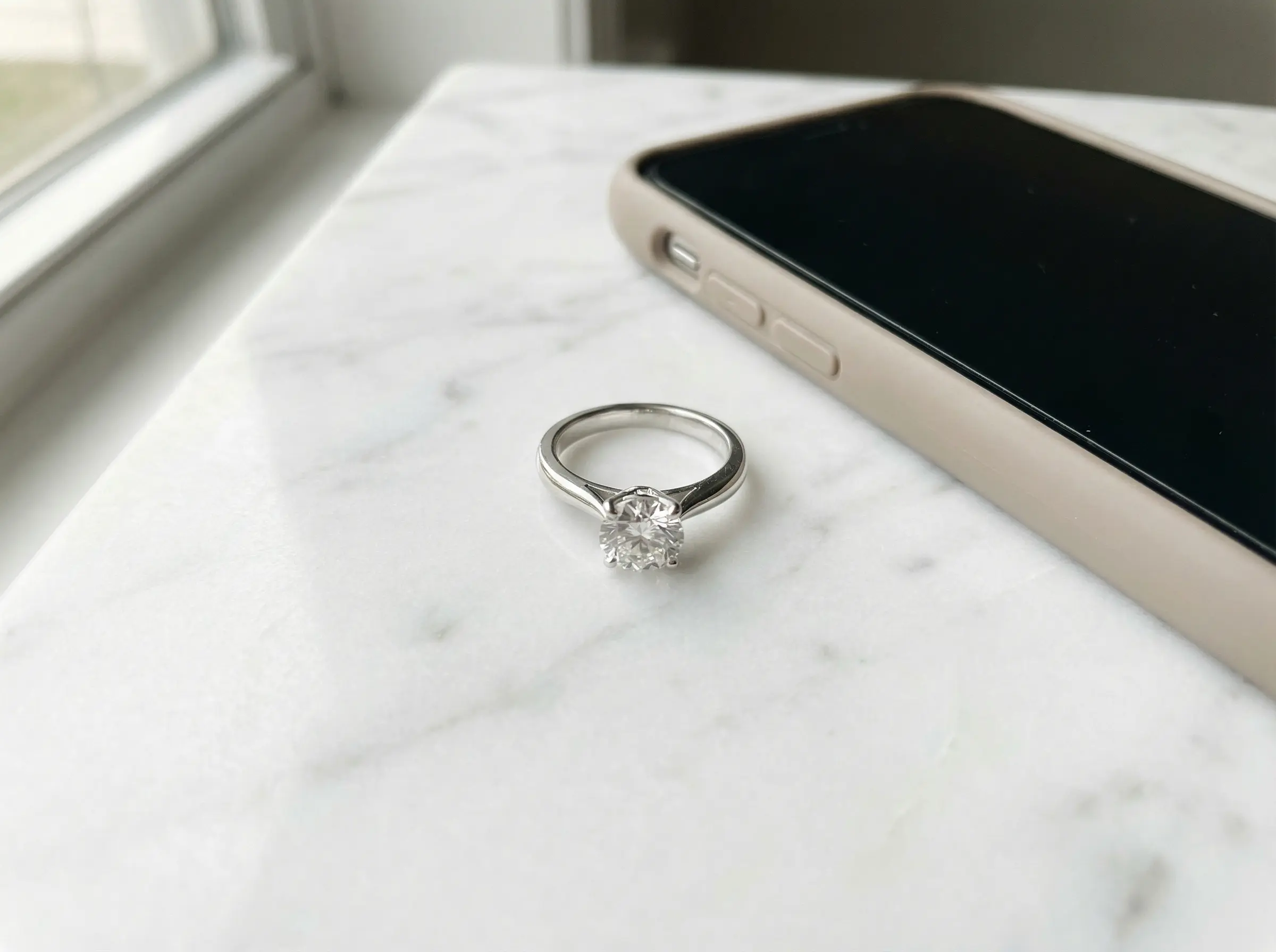 Upload any ring product photo — studio shot or phone photo